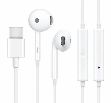 Oppo MH147 in-ear USB-C type c earphones headphones with mic - white